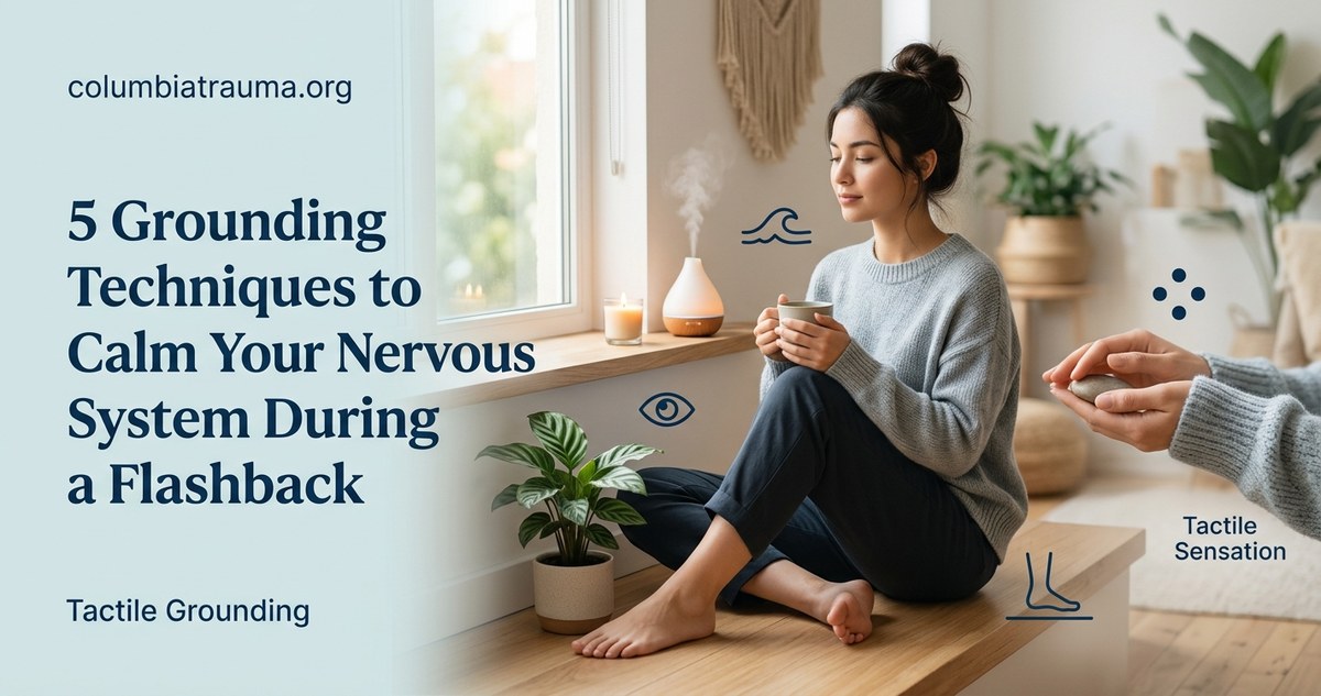 5 Grounding Techniques to Calm Your Nervous System During a Flashback
